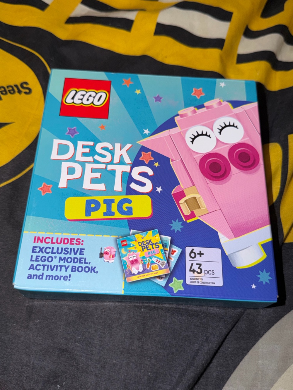 Lego Desk Pets Pig Ages 6+ 43 Pcs Toy Collectible Brand New In Box Sealed China.